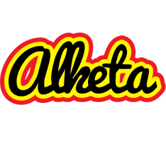 Alketa flaming logo