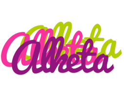 Alketa flowers logo