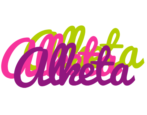 Alketa flowers logo