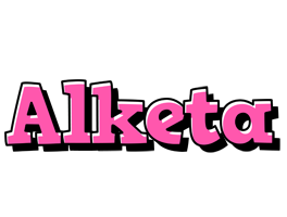 Alketa girlish logo