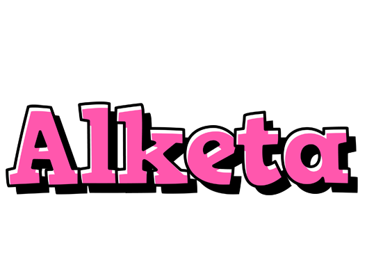 Alketa girlish logo