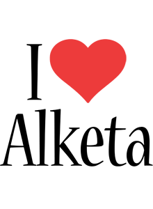 Alketa i-love logo