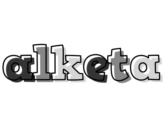 Alketa night logo