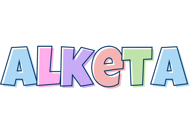 Alketa pastel logo