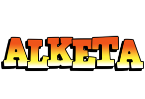 Alketa sunset logo