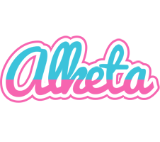 Alketa woman logo