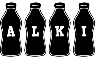 Alki bottle logo