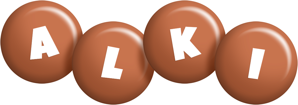 Alki candy-brown logo