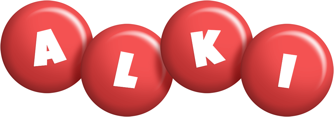Alki candy-red logo