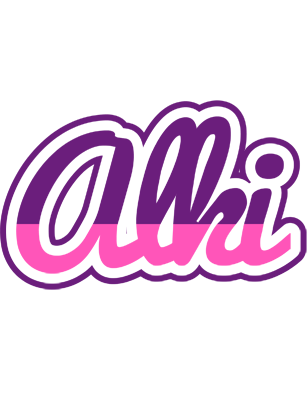Alki cheerful logo