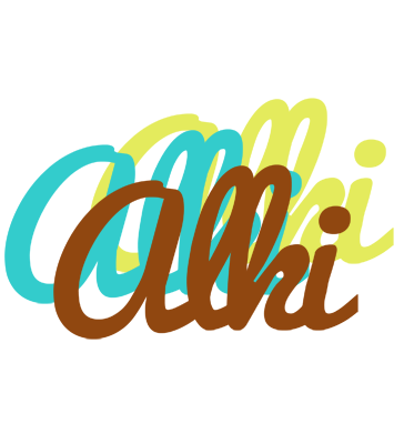 Alki cupcake logo