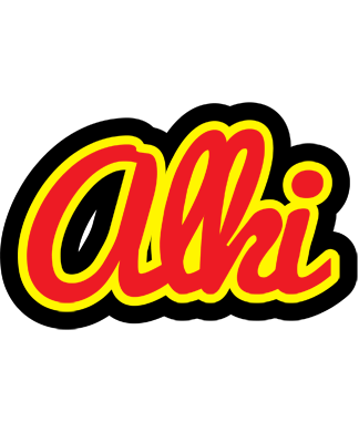 Alki fireman logo
