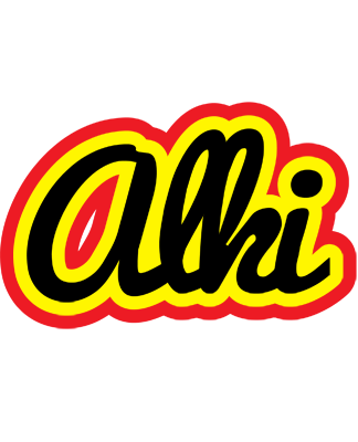 Alki flaming logo