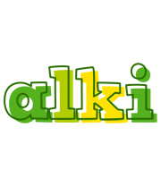 Alki juice logo