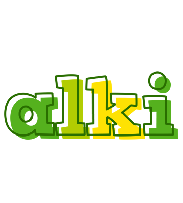 Alki juice logo