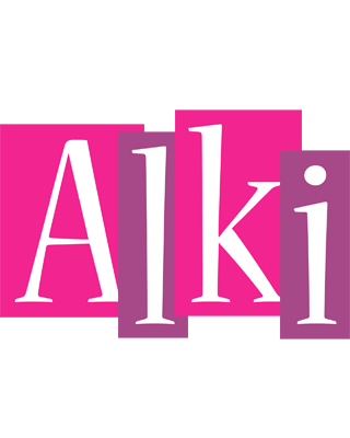 Alki whine logo