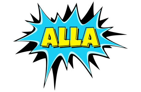 Alla amazing logo