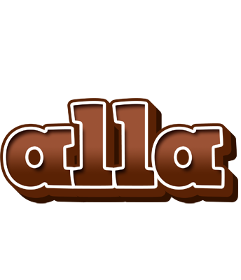 Alla brownie logo