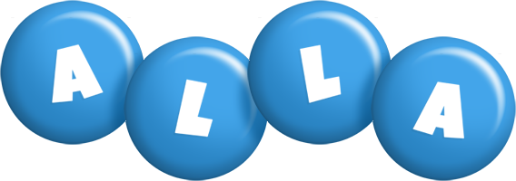 Alla candy-blue logo