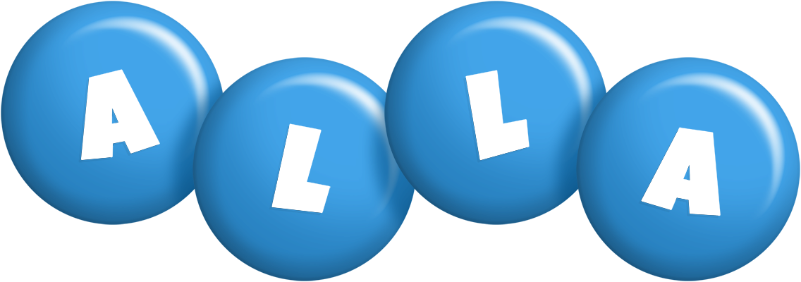 Alla candy-blue logo