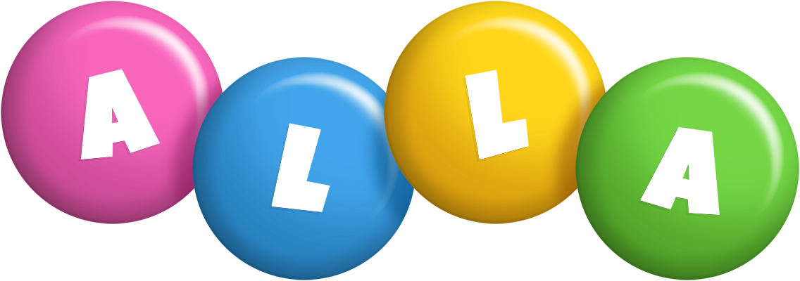 Alla candy logo