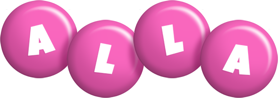 Alla candy-pink logo
