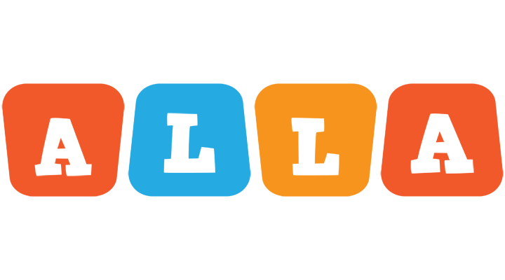 Alla comics logo