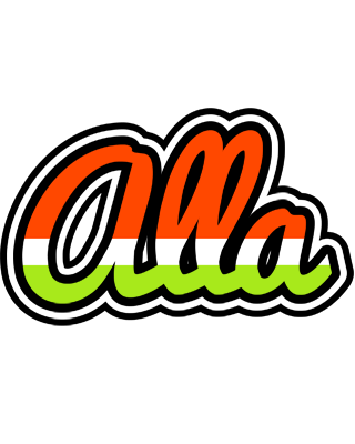Alla exotic logo