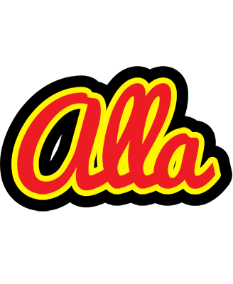 Alla fireman logo