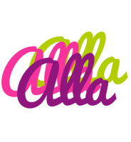 Alla flowers logo