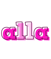 Alla hello logo