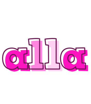 Alla hello logo