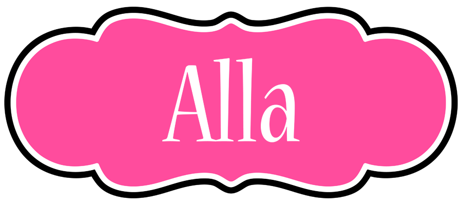 Alla invitation logo