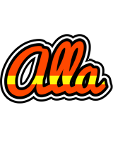 Alla madrid logo