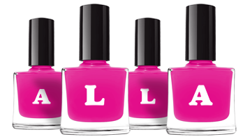 Alla nails logo