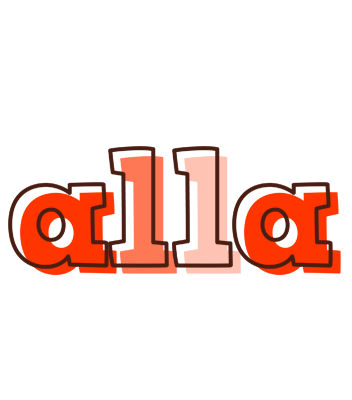 Alla paint logo