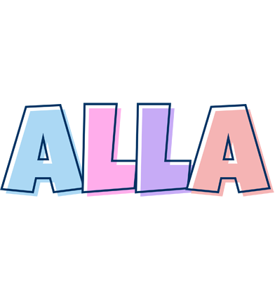 Alla pastel logo