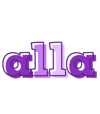Alla sensual logo
