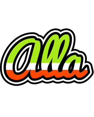 Alla superfun logo