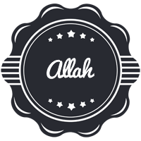 Allah badge logo