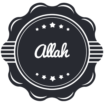 Allah badge logo