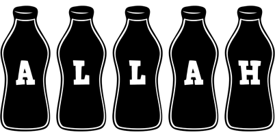 Allah bottle logo