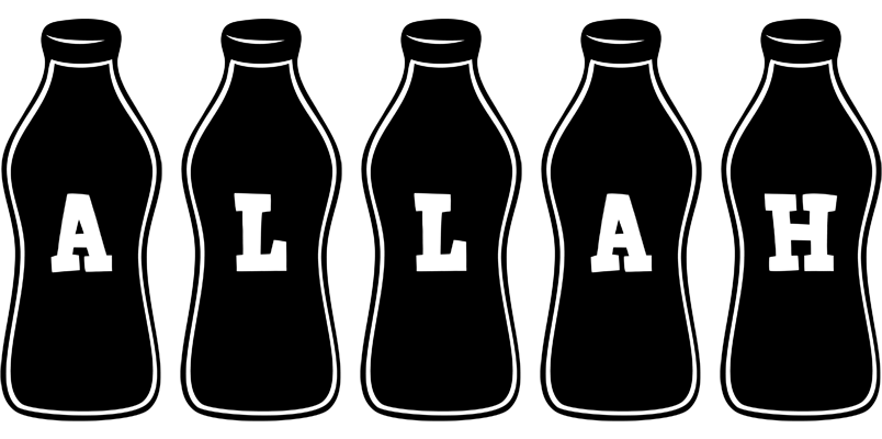 Allah bottle logo