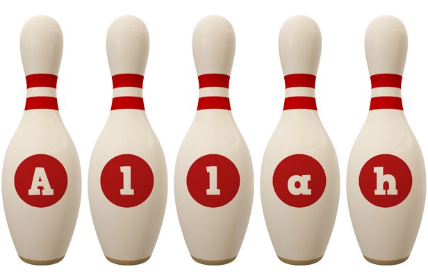 Allah bowling-pin logo