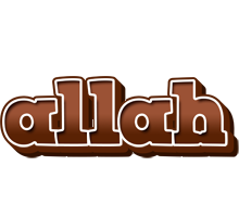 Allah brownie logo
