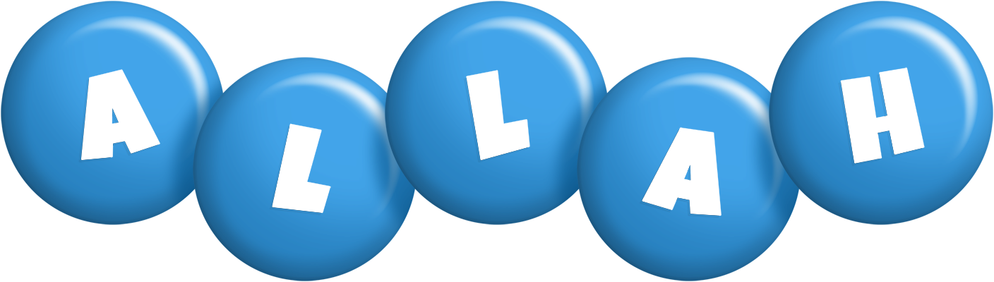 Allah candy-blue logo