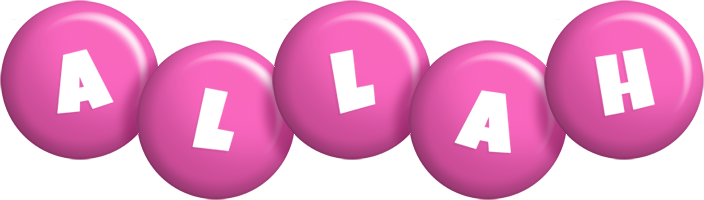 Allah candy-pink logo