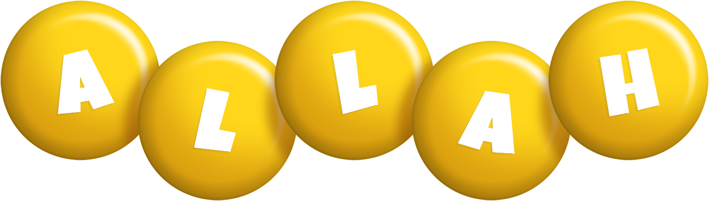 Allah candy-yellow logo