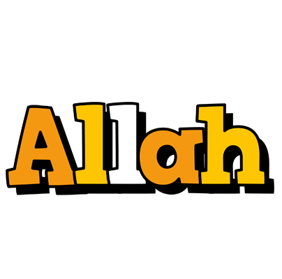 Allah cartoon logo