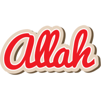 Allah chocolate logo